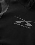 SCHWARZER RALLYE-HOODIE