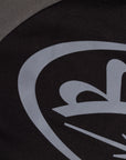 SCHWARZES FUTURA1 RAGLAN-T-SHIRT