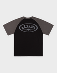 SCHWARZES FUTURA1 RAGLAN-T-SHIRT