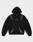 SCHWARZER RALLYE-HOODIE