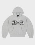 GRAUER RALLYE-HOODIE