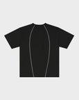 SCHWARZES TECHNIK-T-SHIRT