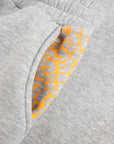 Jogginghose mit grauem Leopardenmuster