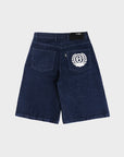 BLAUES JHORT MIT LINIE