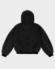 SCHWARZE WAPPENJACKE