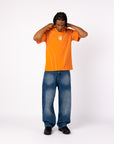 ORANGE WAPPEN-TECH-T-SHIRT