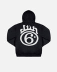 Dunkler 6-Sterne-Hoodie