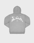 GRAUER BORDSTEIN-HOODIE