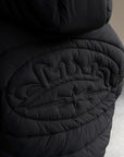 SCHWARZE DAUNENJACKE
