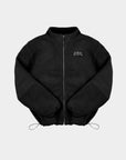 Dunkelpixel-Fleecejacke