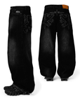 GEWASCHENER GRAUER BEAST-DENIM