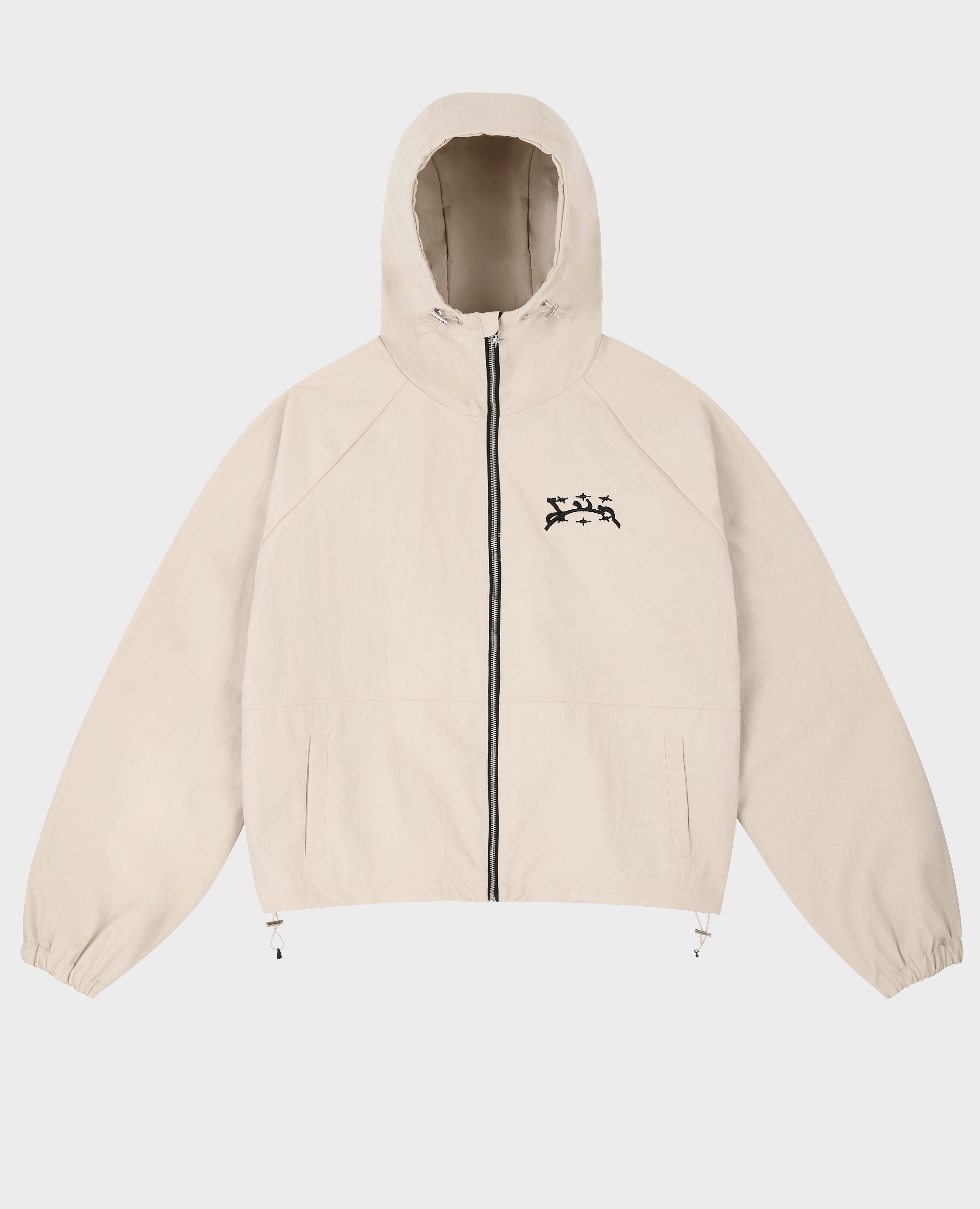 Eiszapfen-Windbrecherjacke