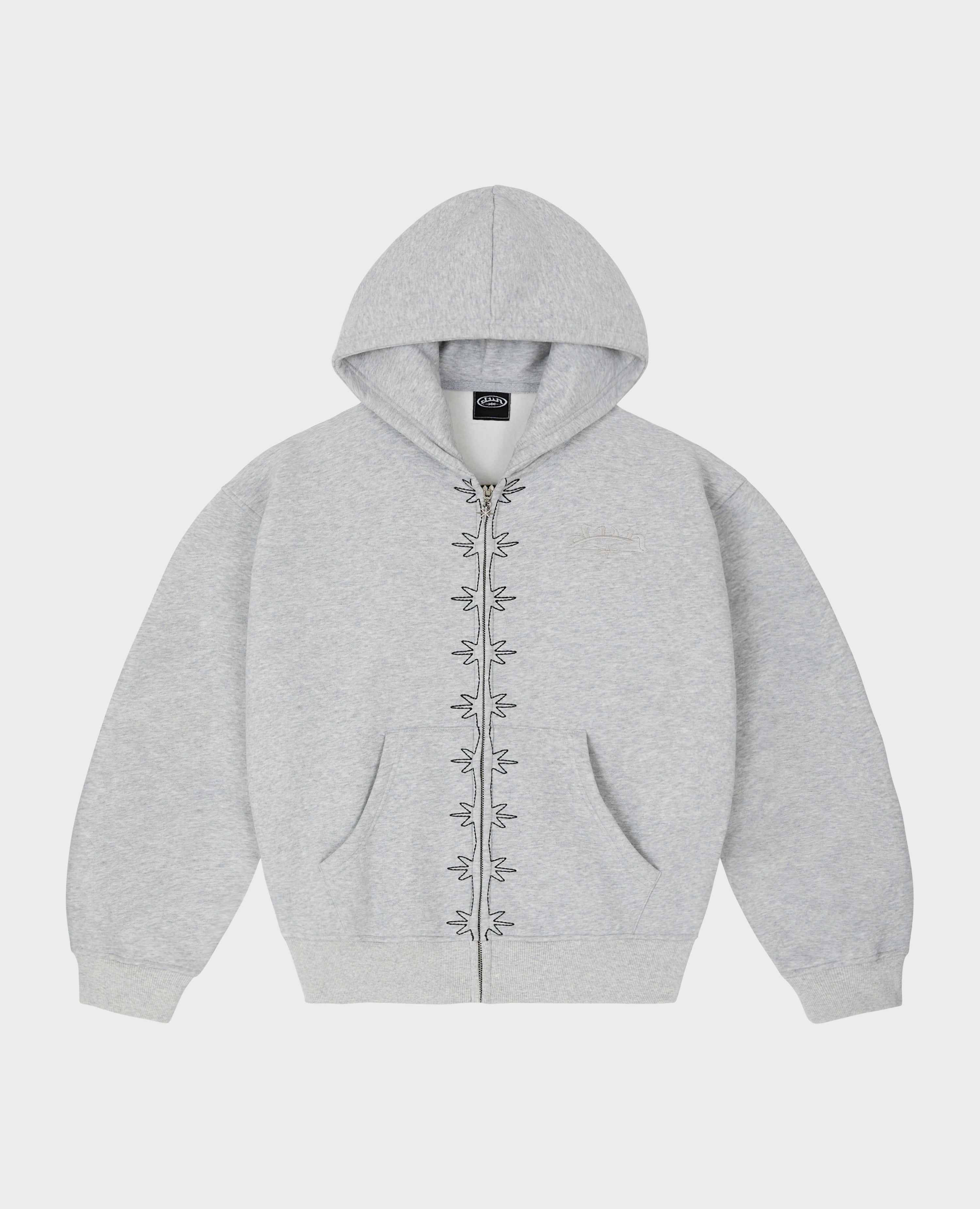 GRAUER WIRBELZIP
