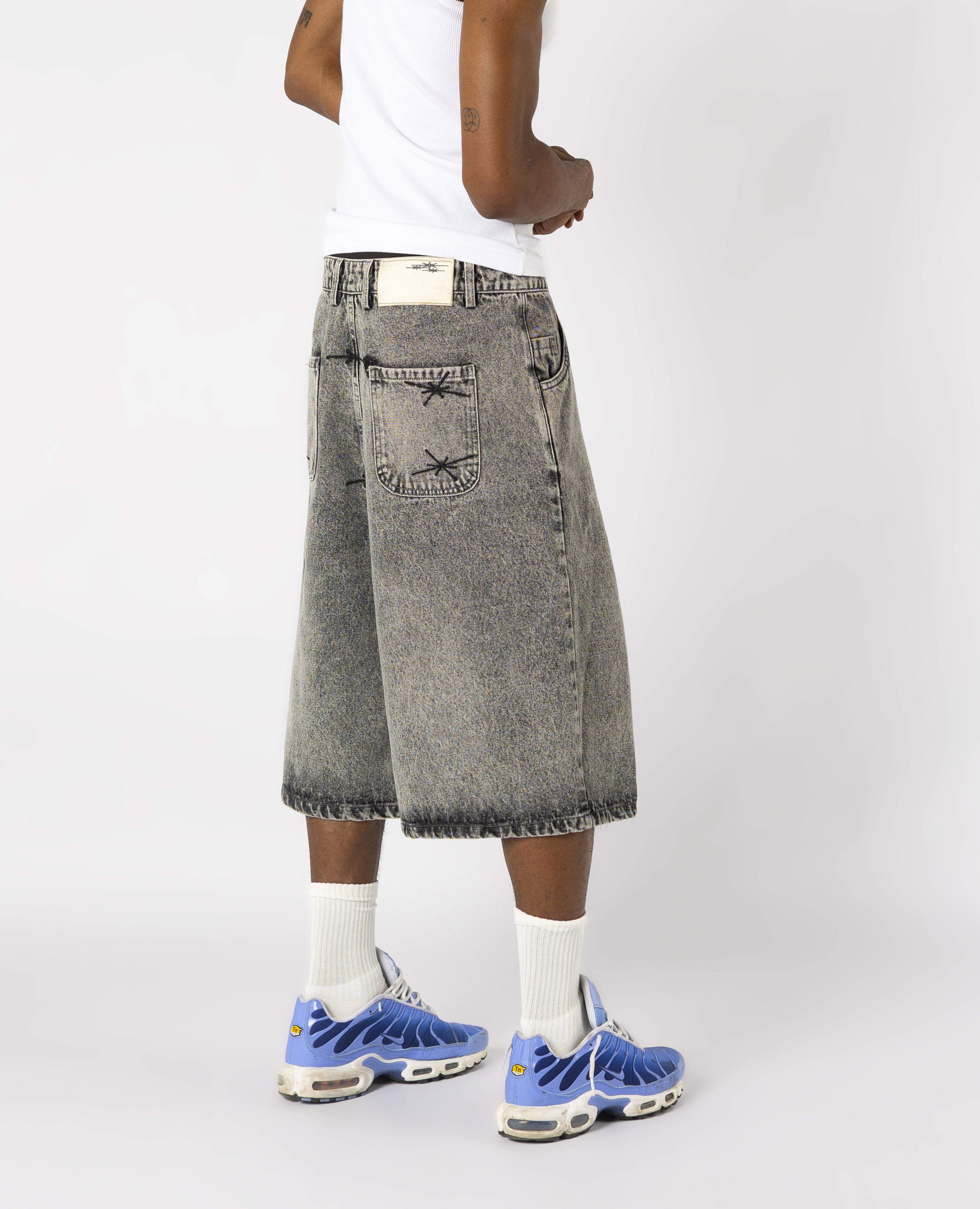 GRAUES DENIM-JORTE