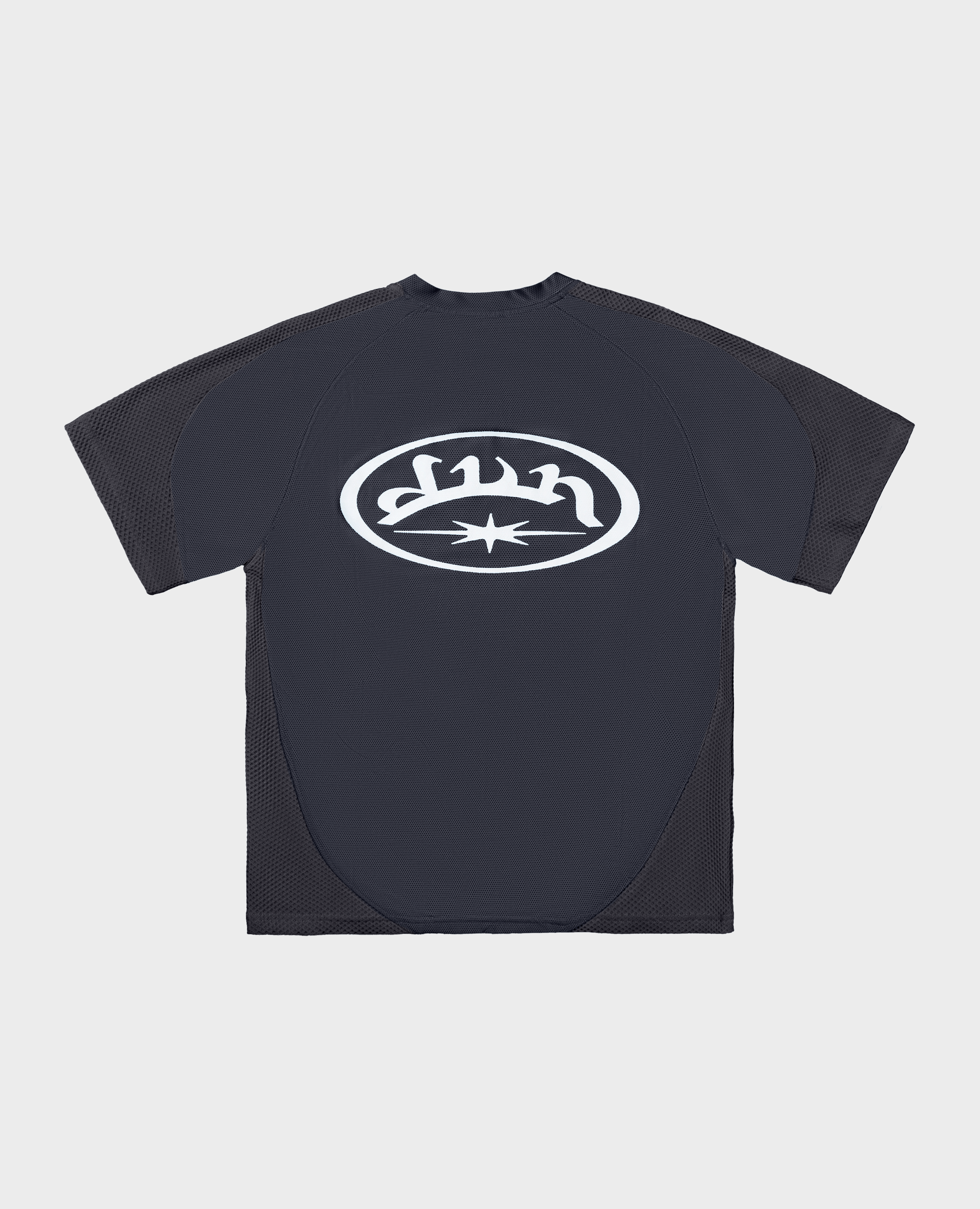 Dunkelgraues Futura-T-Shirt