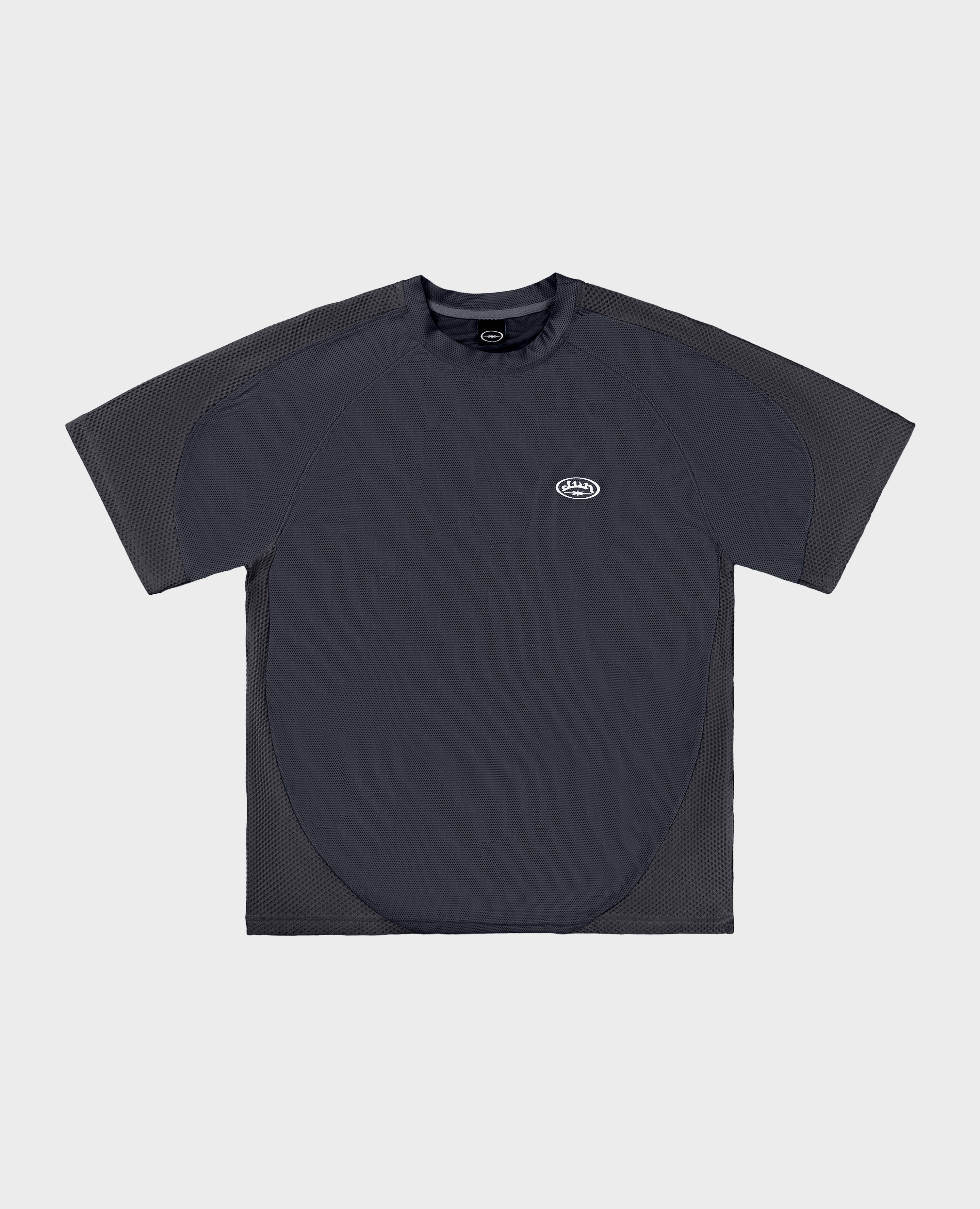 Dunkelgraues Futura-T-Shirt