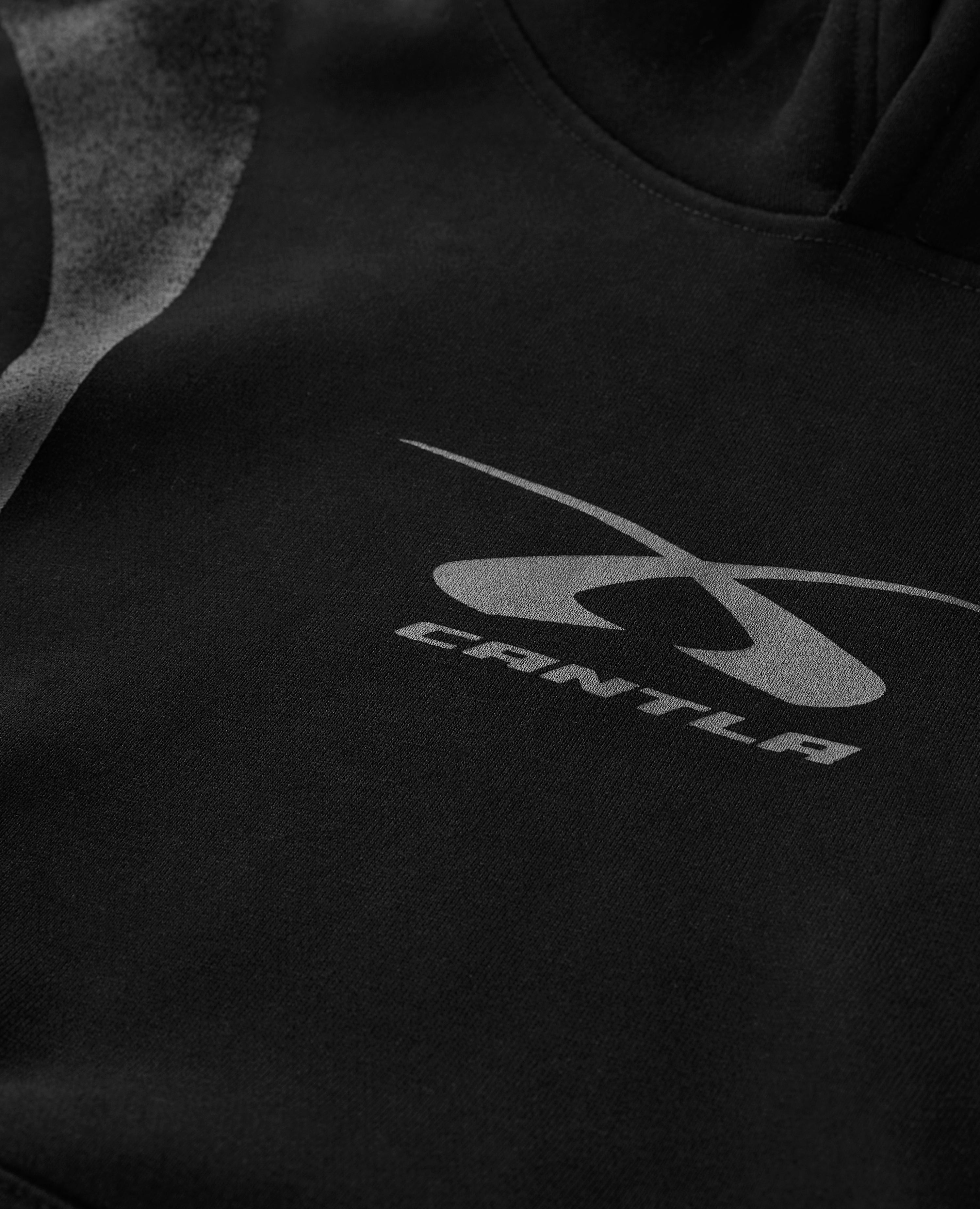 SCHWARZER RALLYE-HOODIE