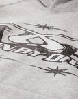 GRAUER RALLYE-HOODIE