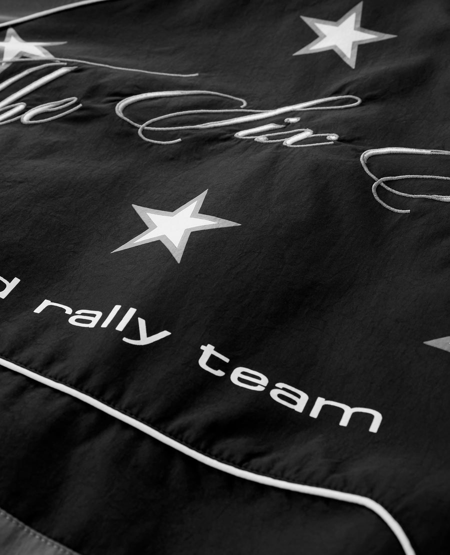 BLACK RALLY TRACKSUIT JACKET