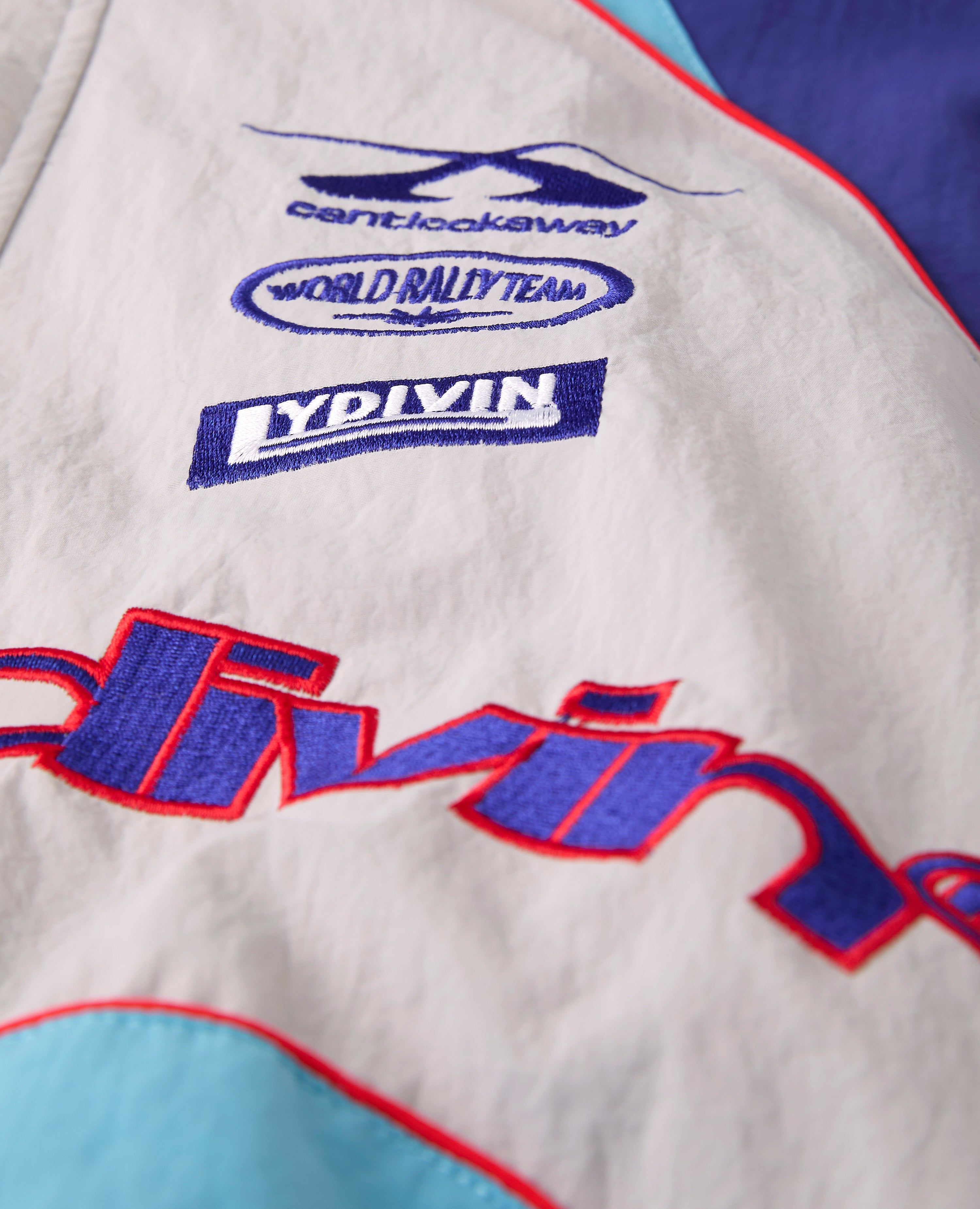 WEISSE RALLYE-TRAININGSJACKE