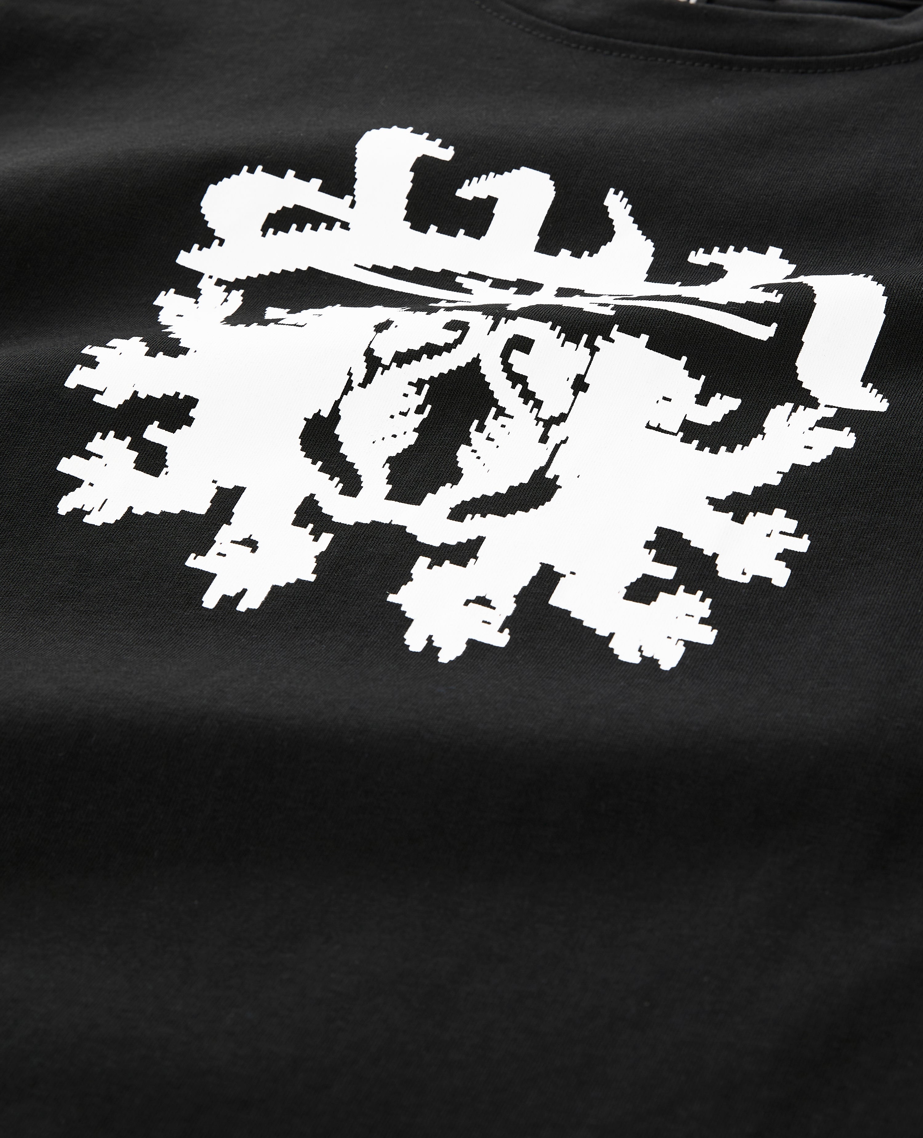 SCHWARZES TECHNIK-T-SHIRT