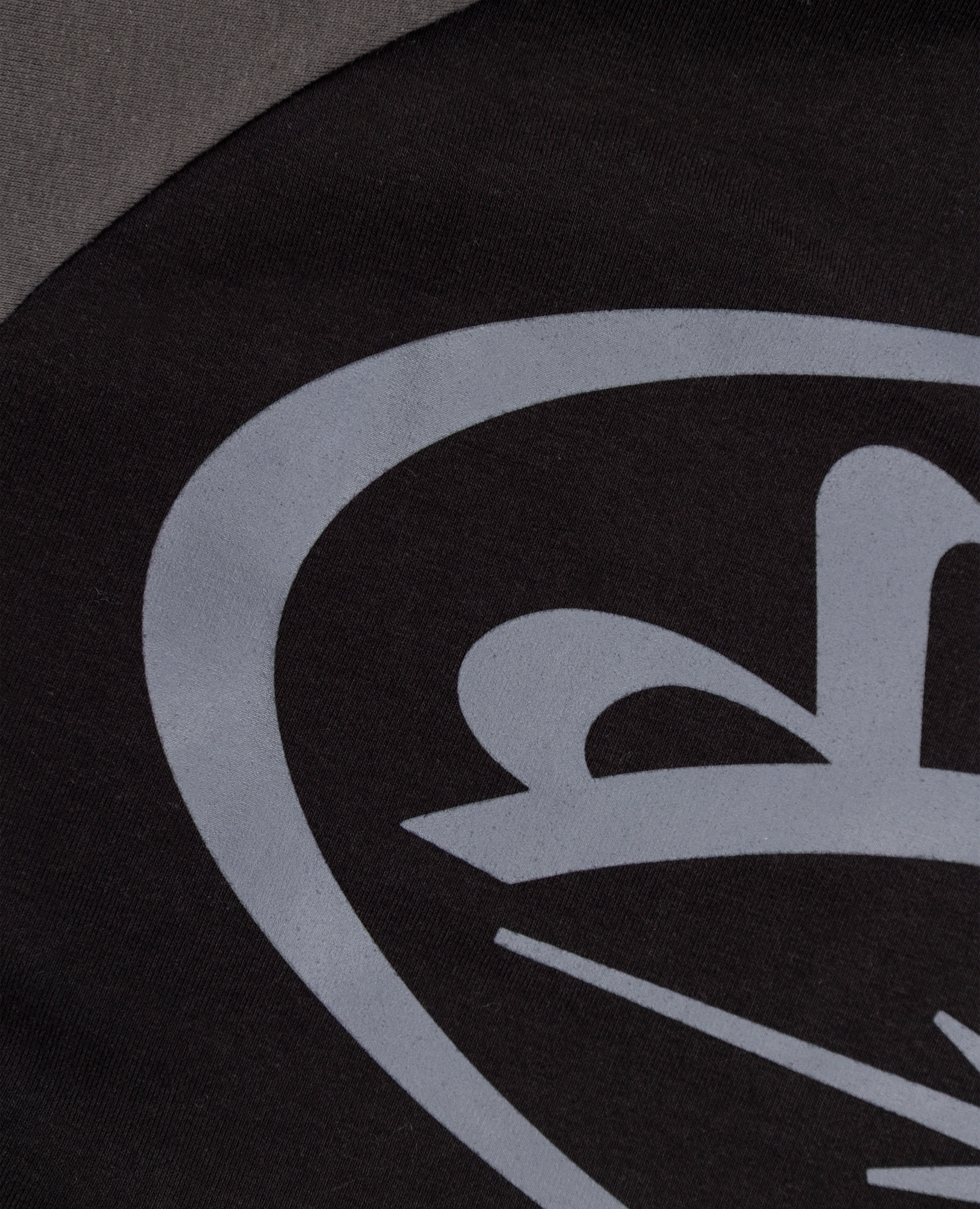 SCHWARZES FUTURA1 RAGLAN-T-SHIRT