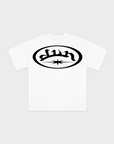 WEISSES KOMPASS-T-SHIRT