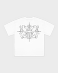 WEISSES BLASON-T-SHIRT