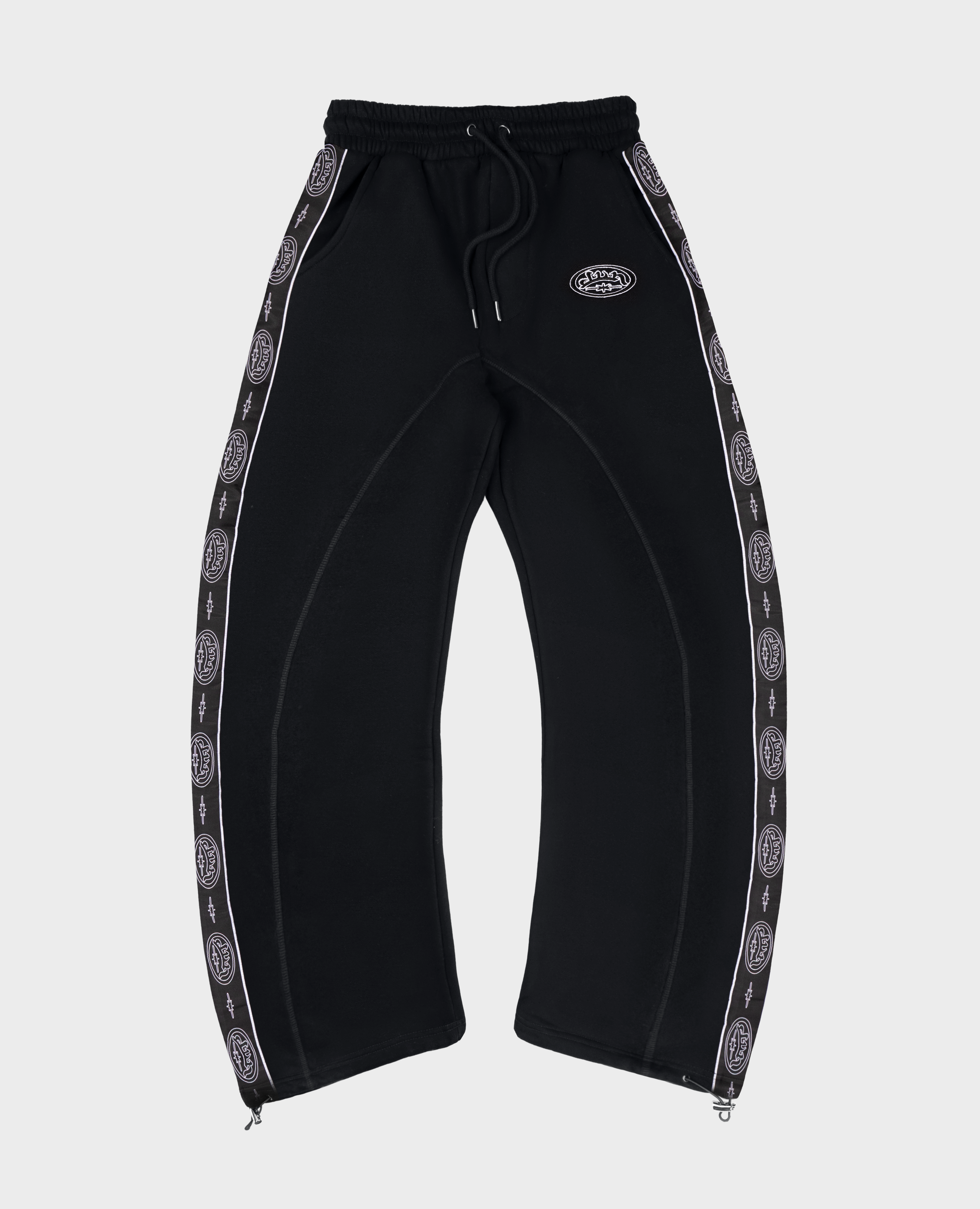 Jogginghose mit schwarzen Streifen