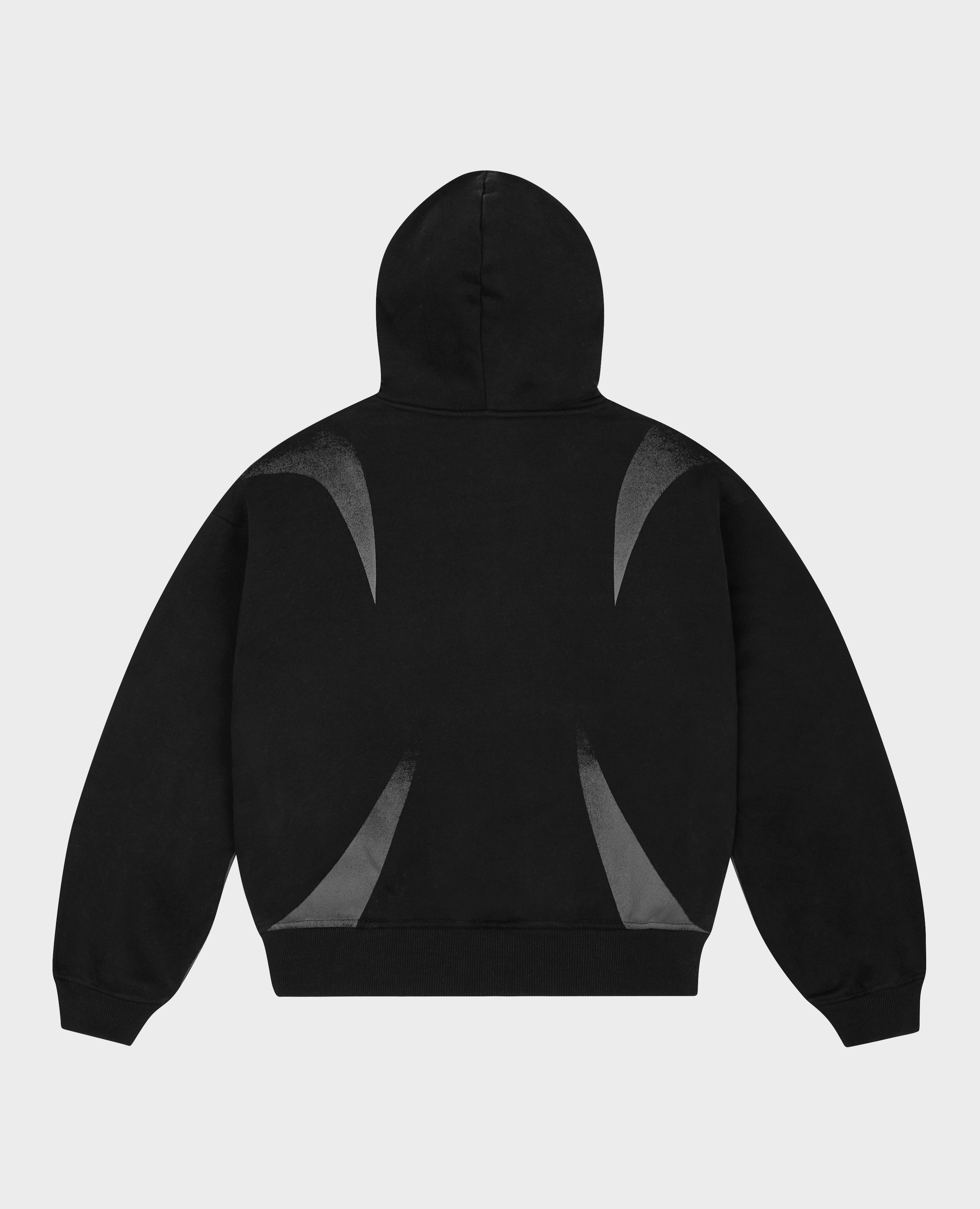 SCHWARZER RALLYE-HOODIE