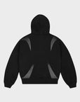 SCHWARZER RALLYE-HOODIE