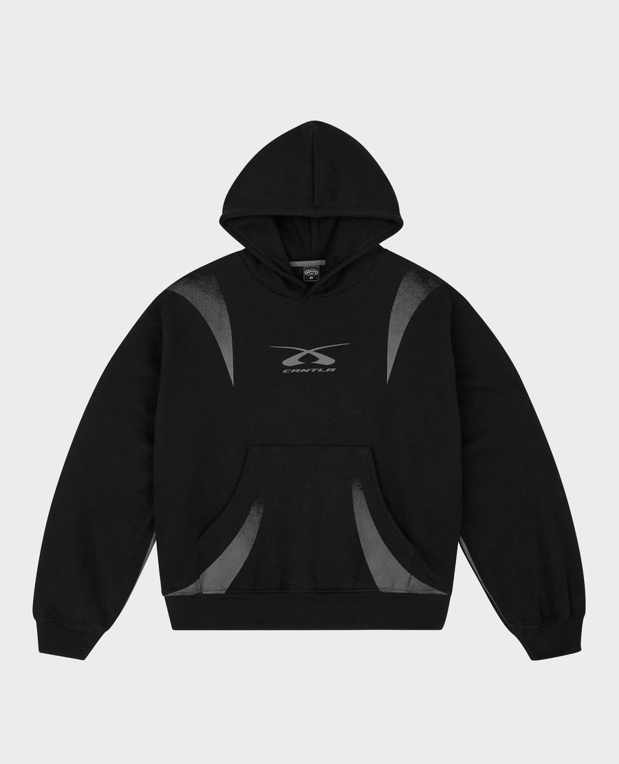 BLACK RALLY HOODIE