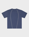 BLAUES TECHNIK-T-SHIRT