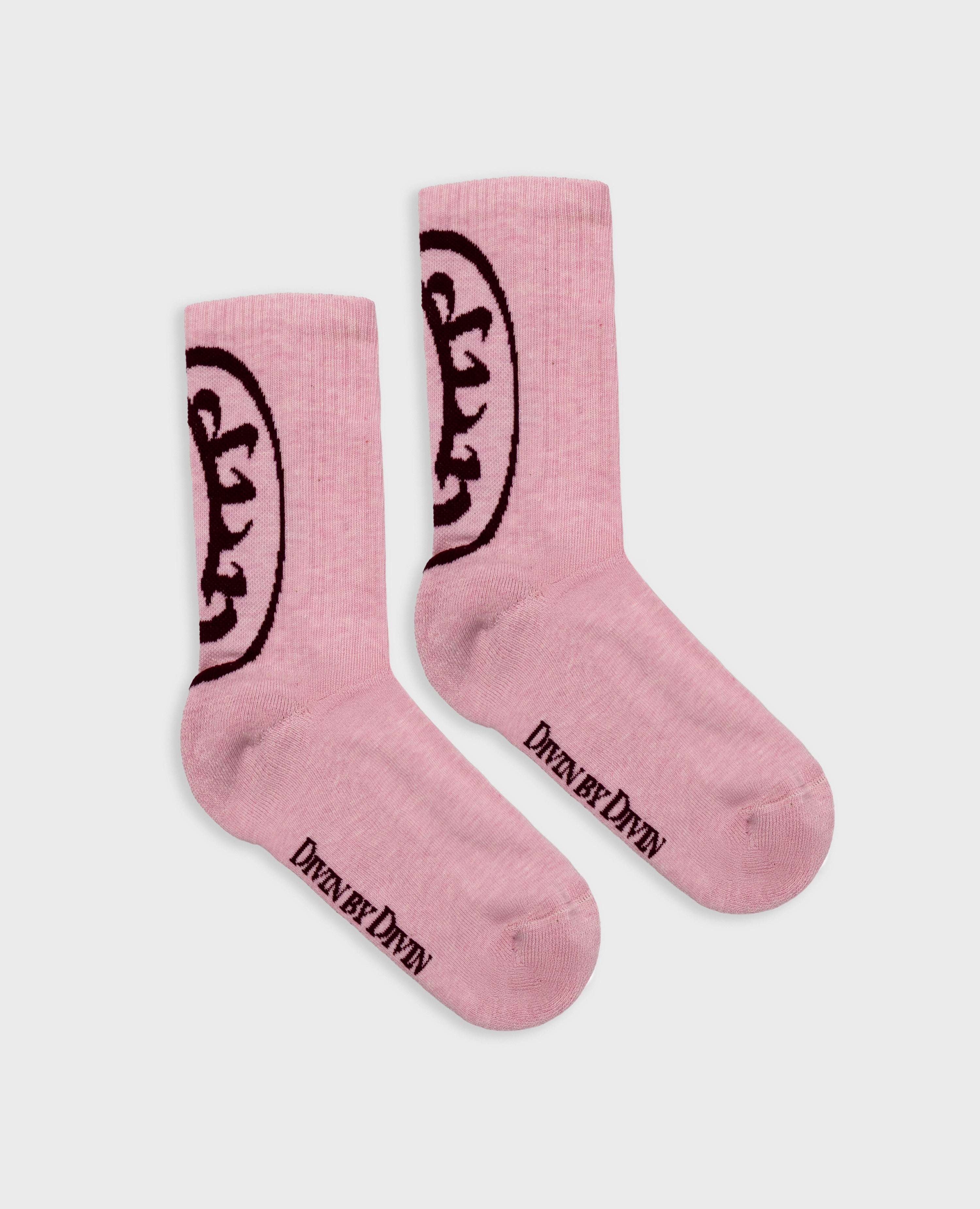 ROSA SOCKEN - HERGESTELLT IN ROUBAIX