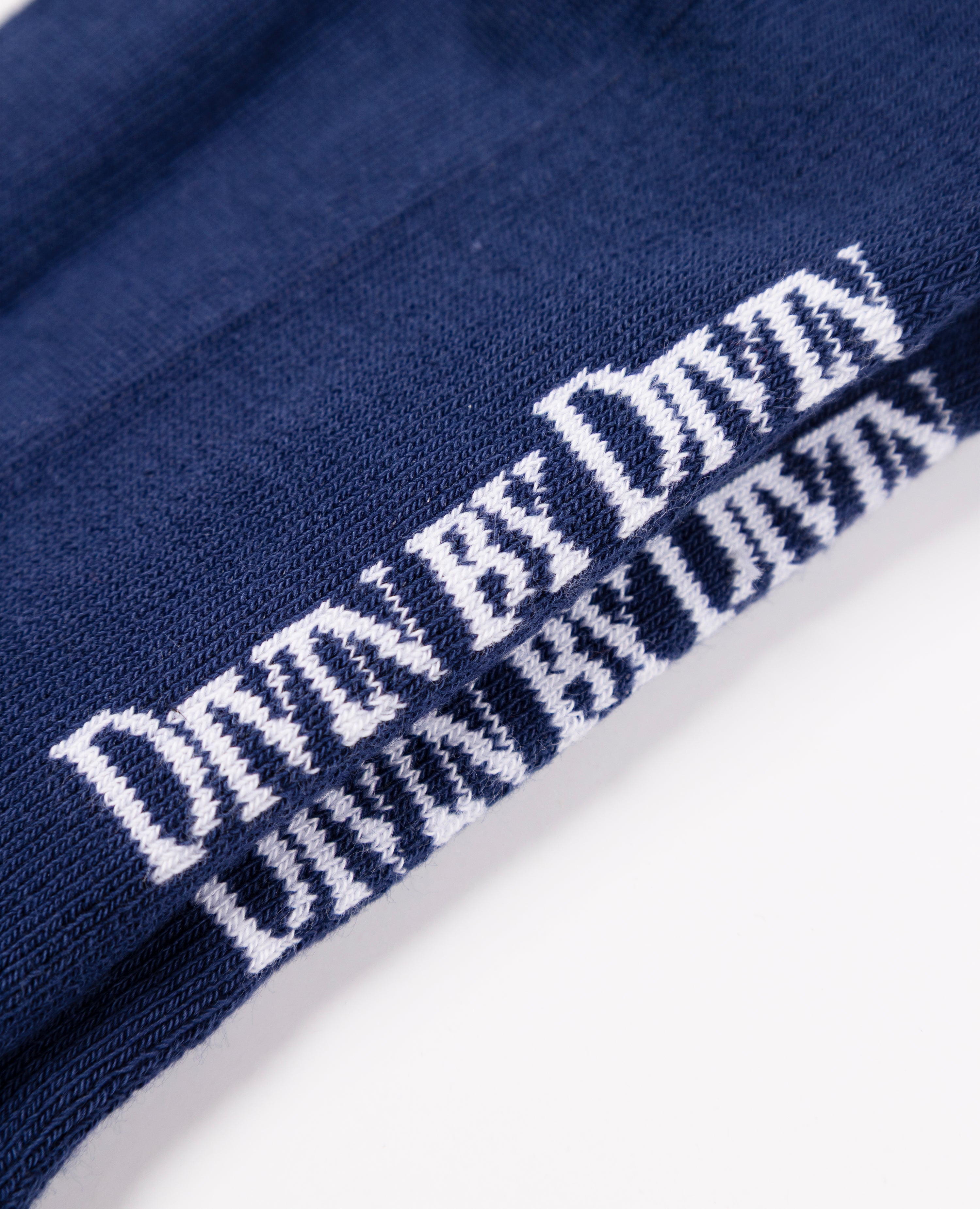 Dunkelblaue Socken – hergestellt in Roubaix