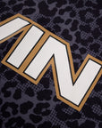 Langarmtrikot mit schwarzen Tiermotiven