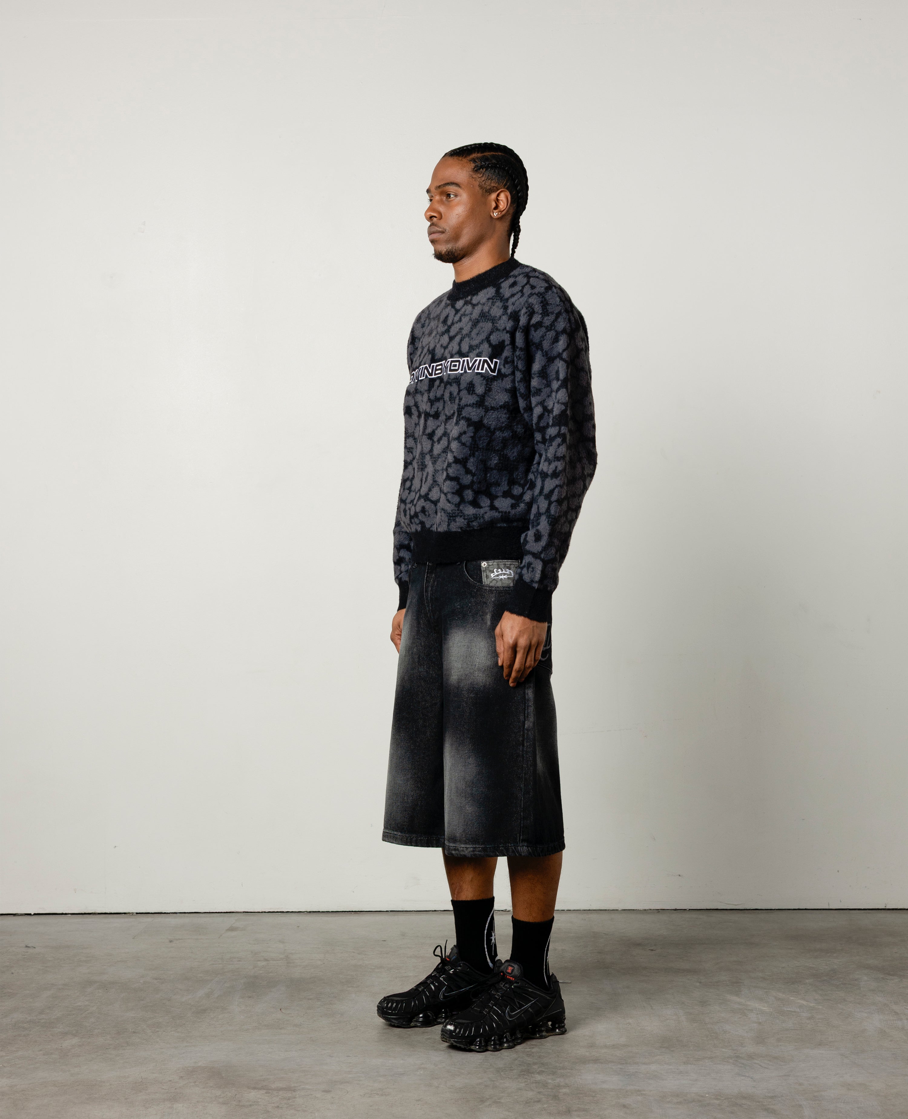 Dunkle Tiere Mohair