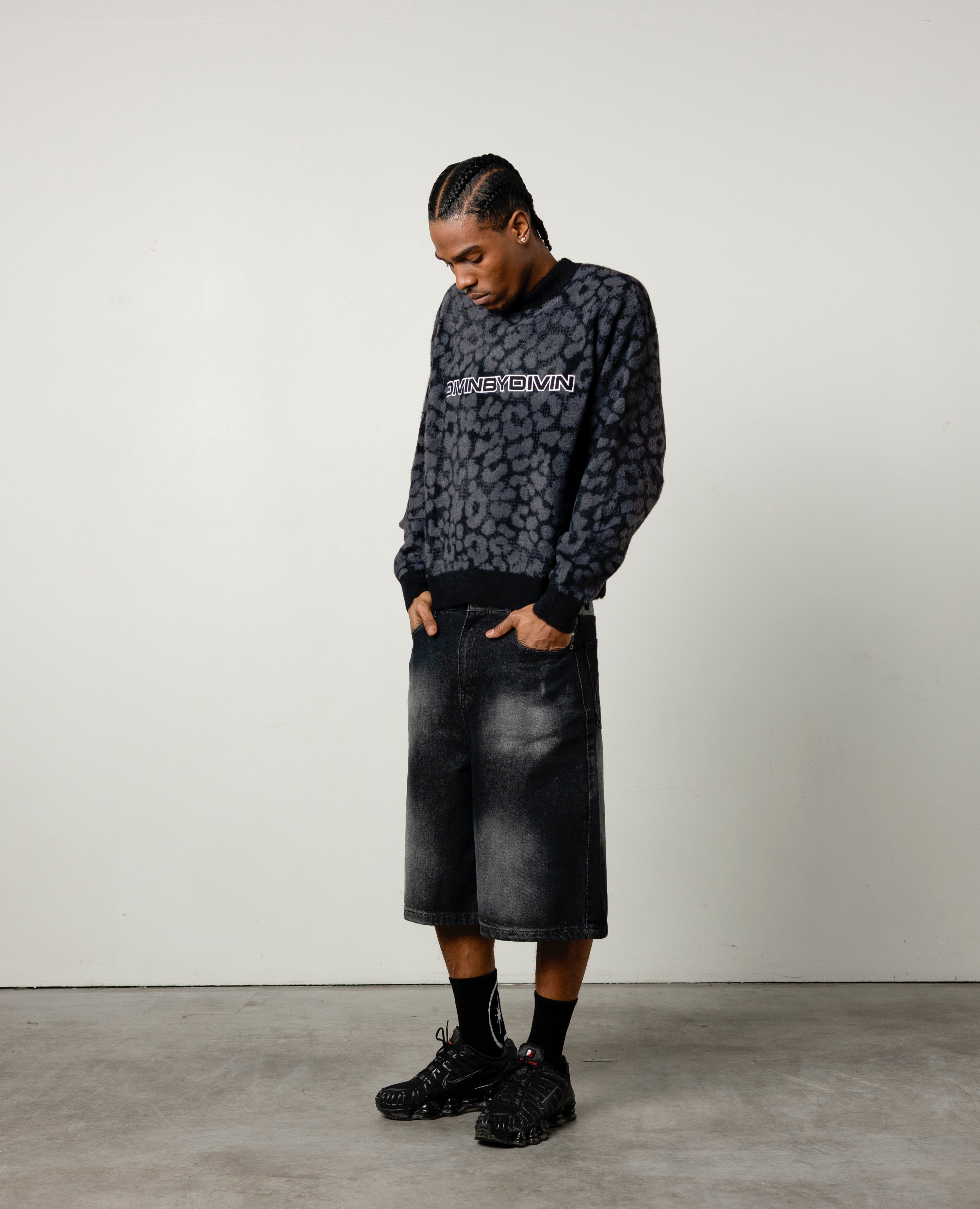 Dunkle Tiere Mohair