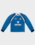 BLAUES TIERE-JERSEY-LONGSLEEVES