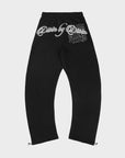 Jogginghose mit schwarzem Leopardenmuster