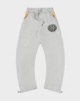 Jogginghose mit grauem Leopardenmuster