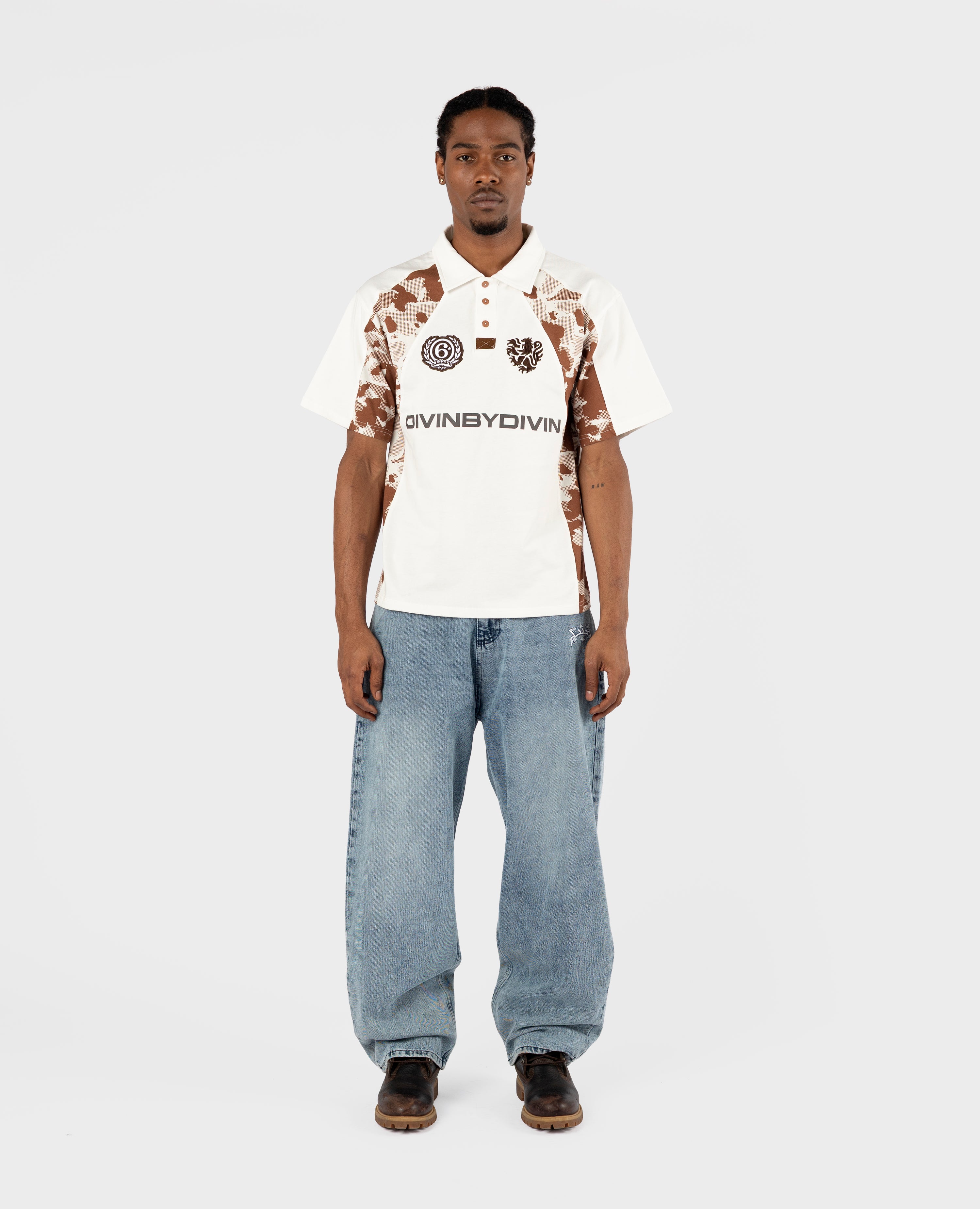 WEISSES DERBY POLO