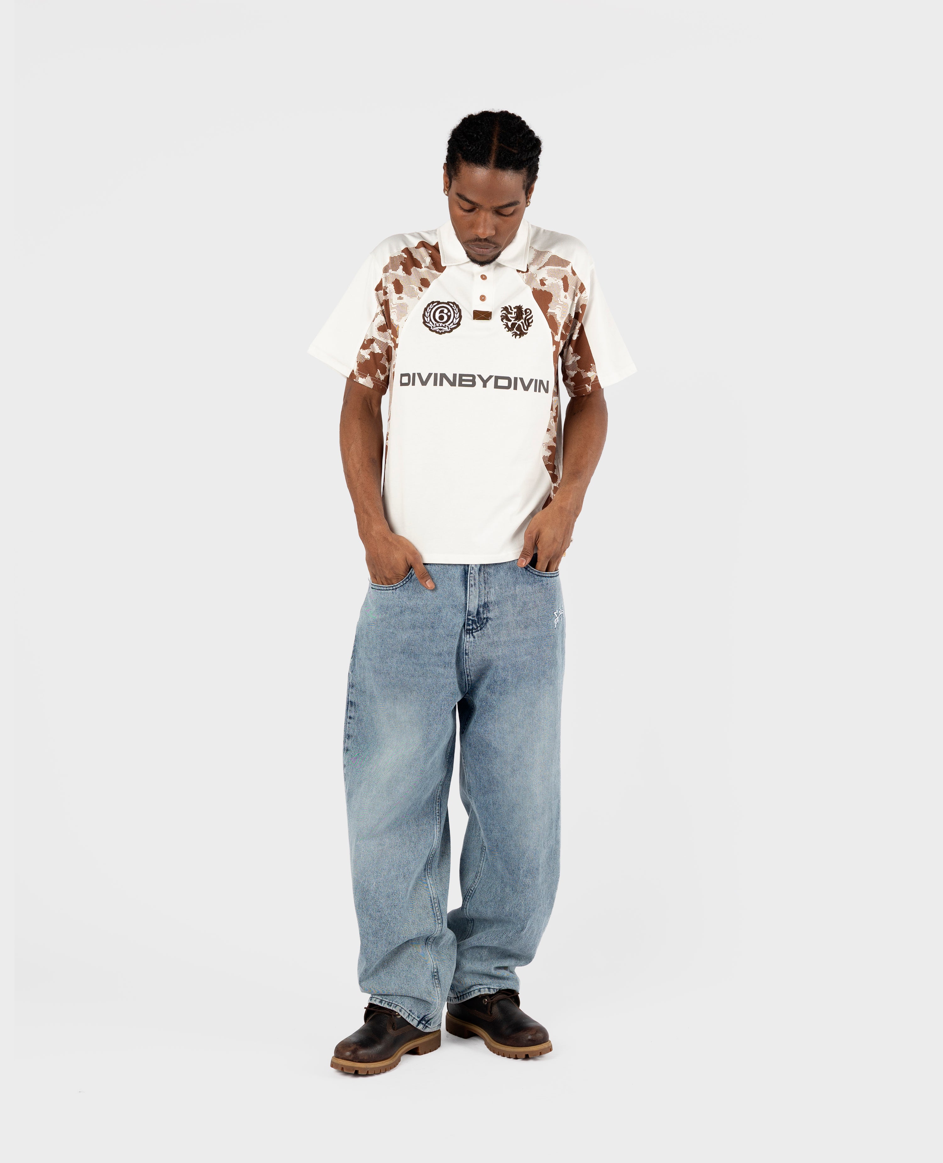 WEISSES DERBY POLO