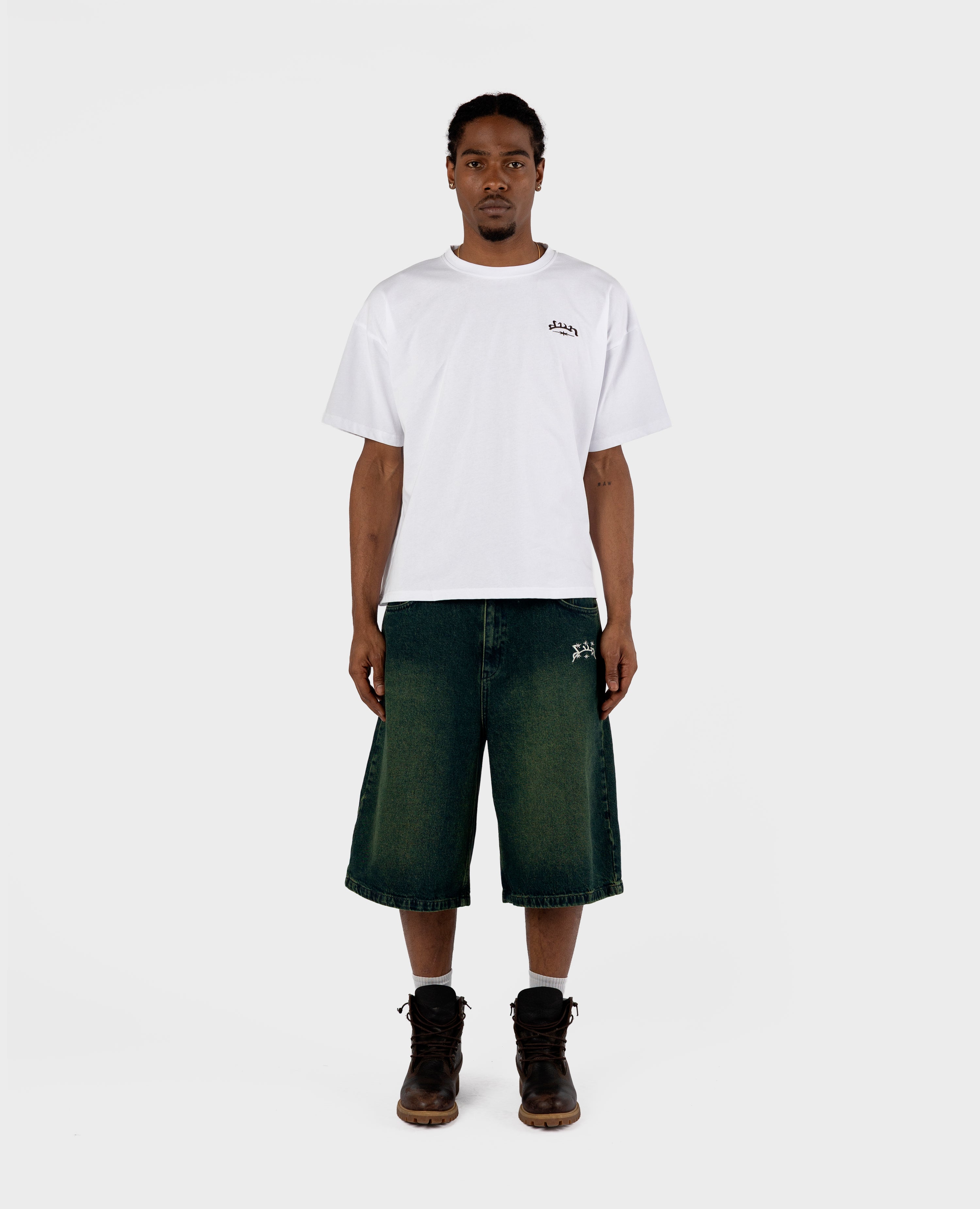 DAS SIX STARS T-SHIRT - WEISS