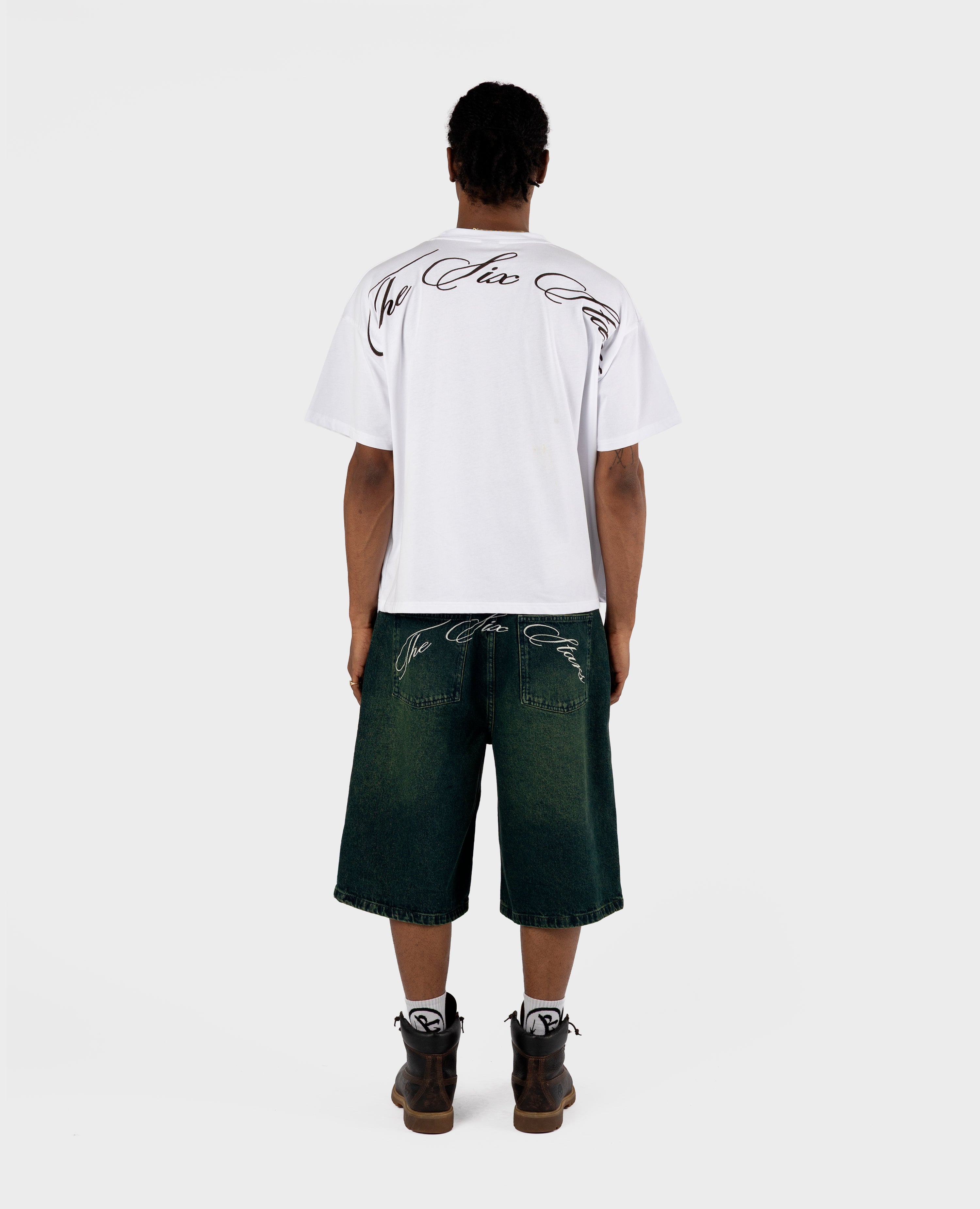 DAS SIX STARS T-SHIRT - WEISS