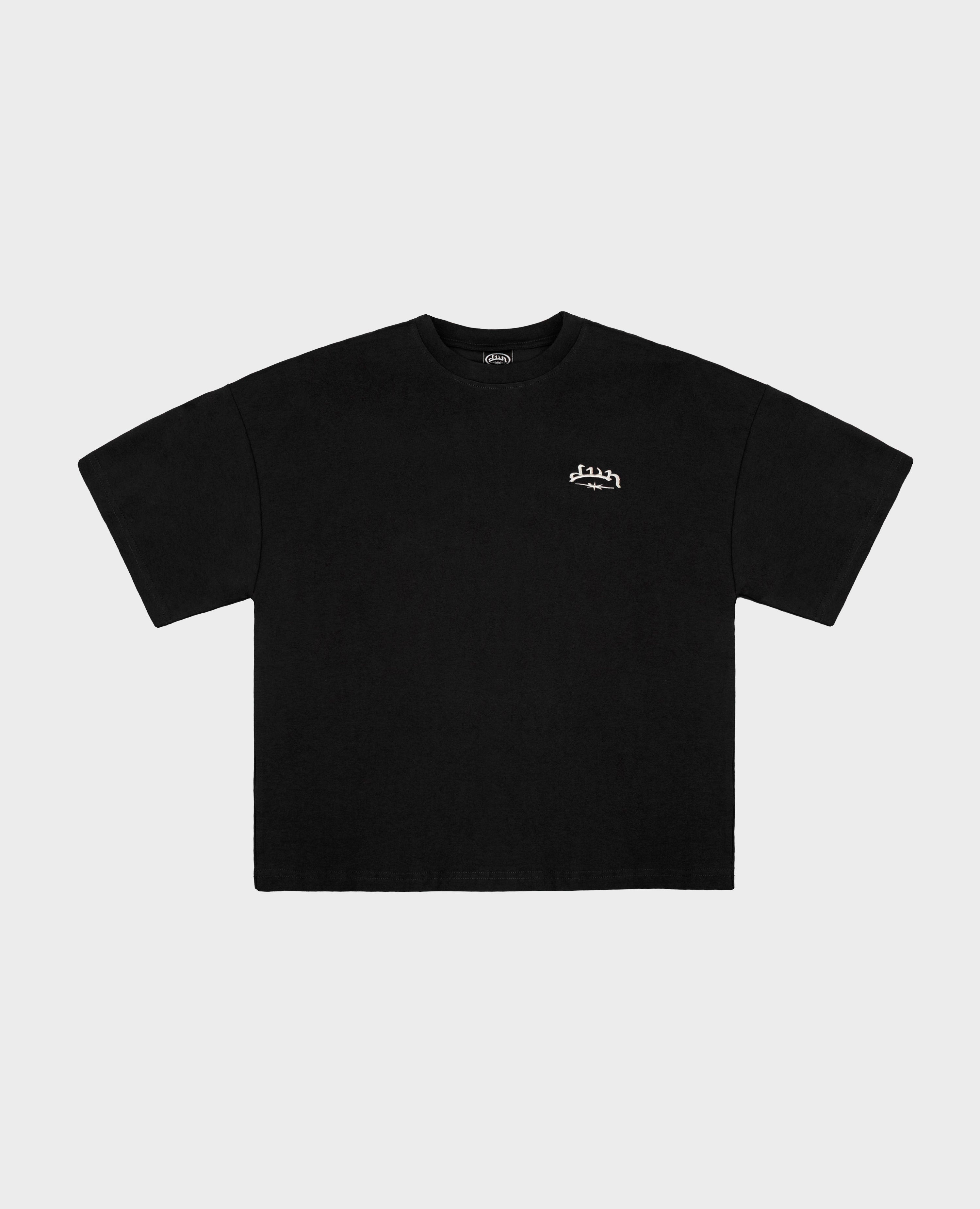 THE SIX STARS T-SHIRT - SCHWARZ