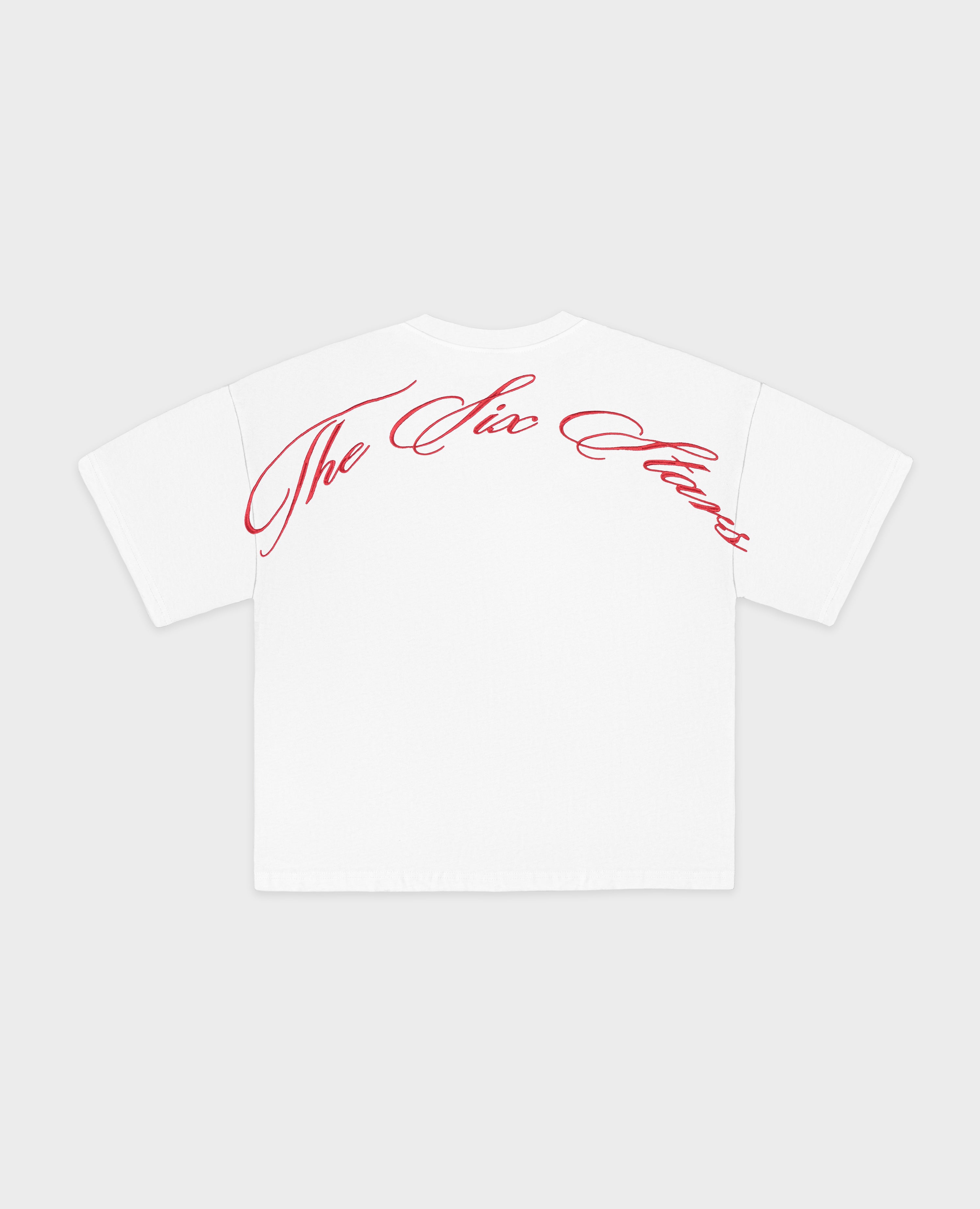 DAS SIX STARS T-SHIRT - BLUT