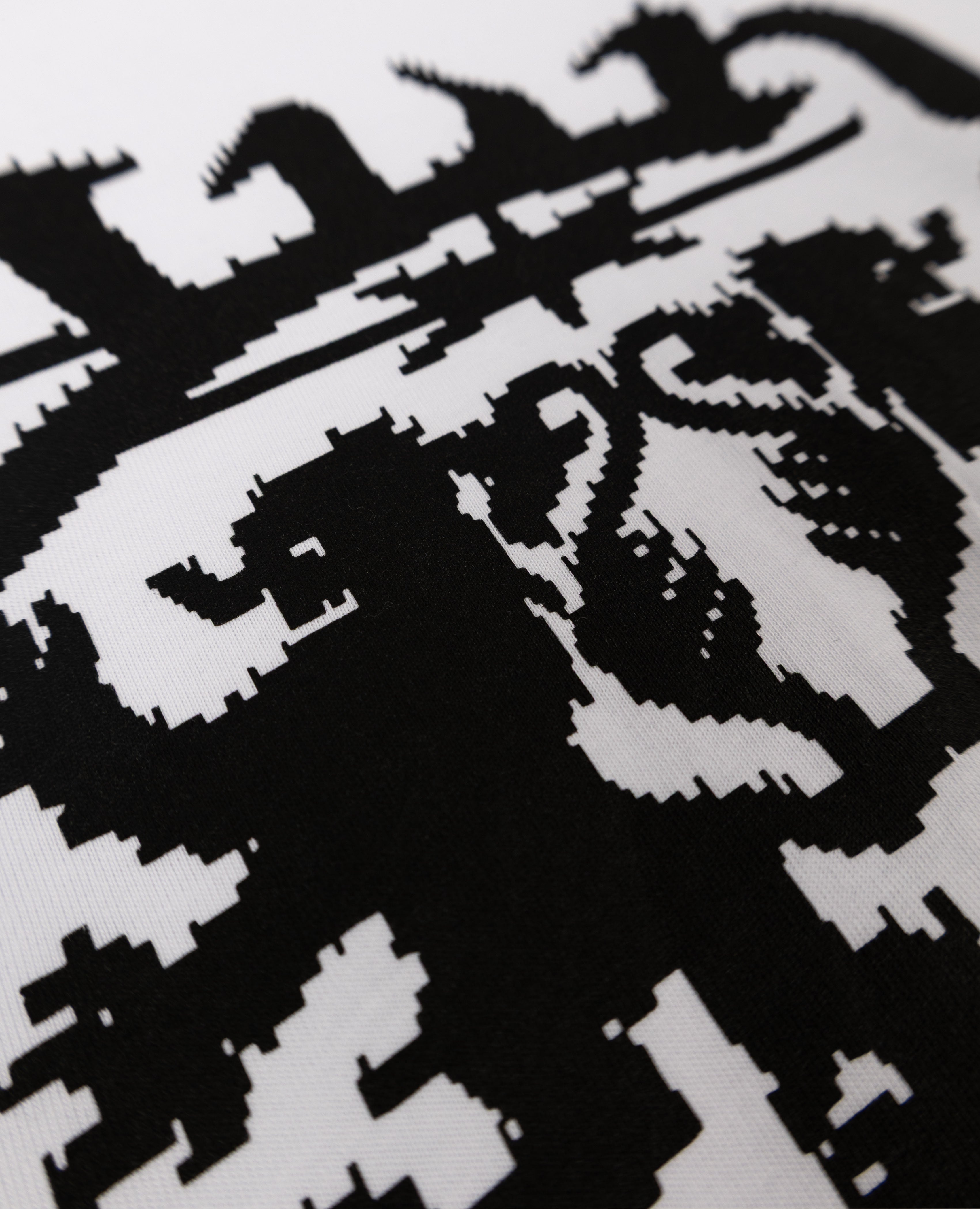 WEISSES TECHNIK-T-SHIRT