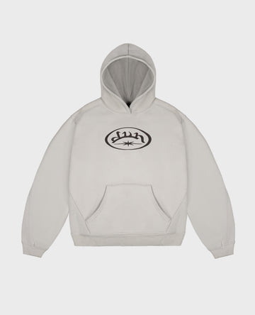 GREY COMPASS HOODIE