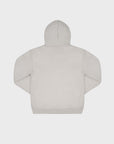 Grauer Kompass-Hoodie